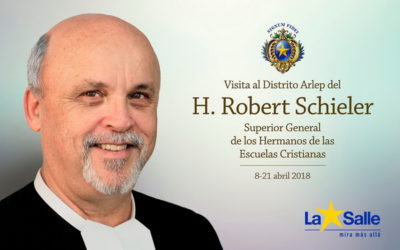 EL SUPERIOR GENERAL DE LOS HERMANOS DE LA SALLE, ROBERT SCHIELER, VISITA EL DISTRITO ARLEP