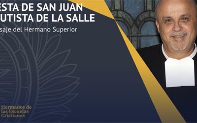 El Hermano Superior General, Robert Schiller, nos felicita por la fiesta de San Juan Bautista de La Salle