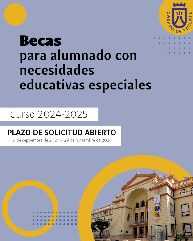 Beca para alumnado con necesidades educativas espeiales