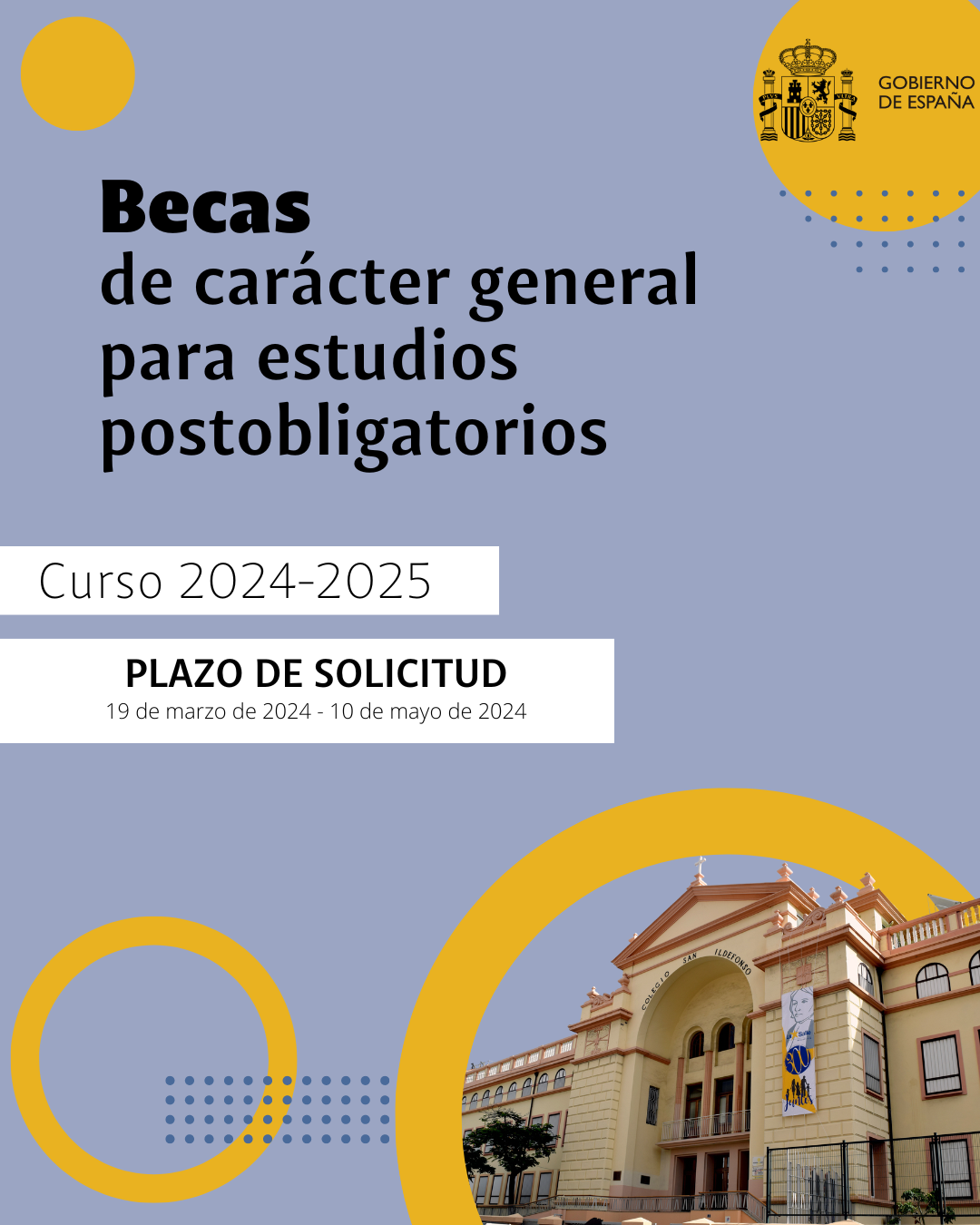 Convocatoria abierta para solicitar la Beca para Bachillerato 2024-2025