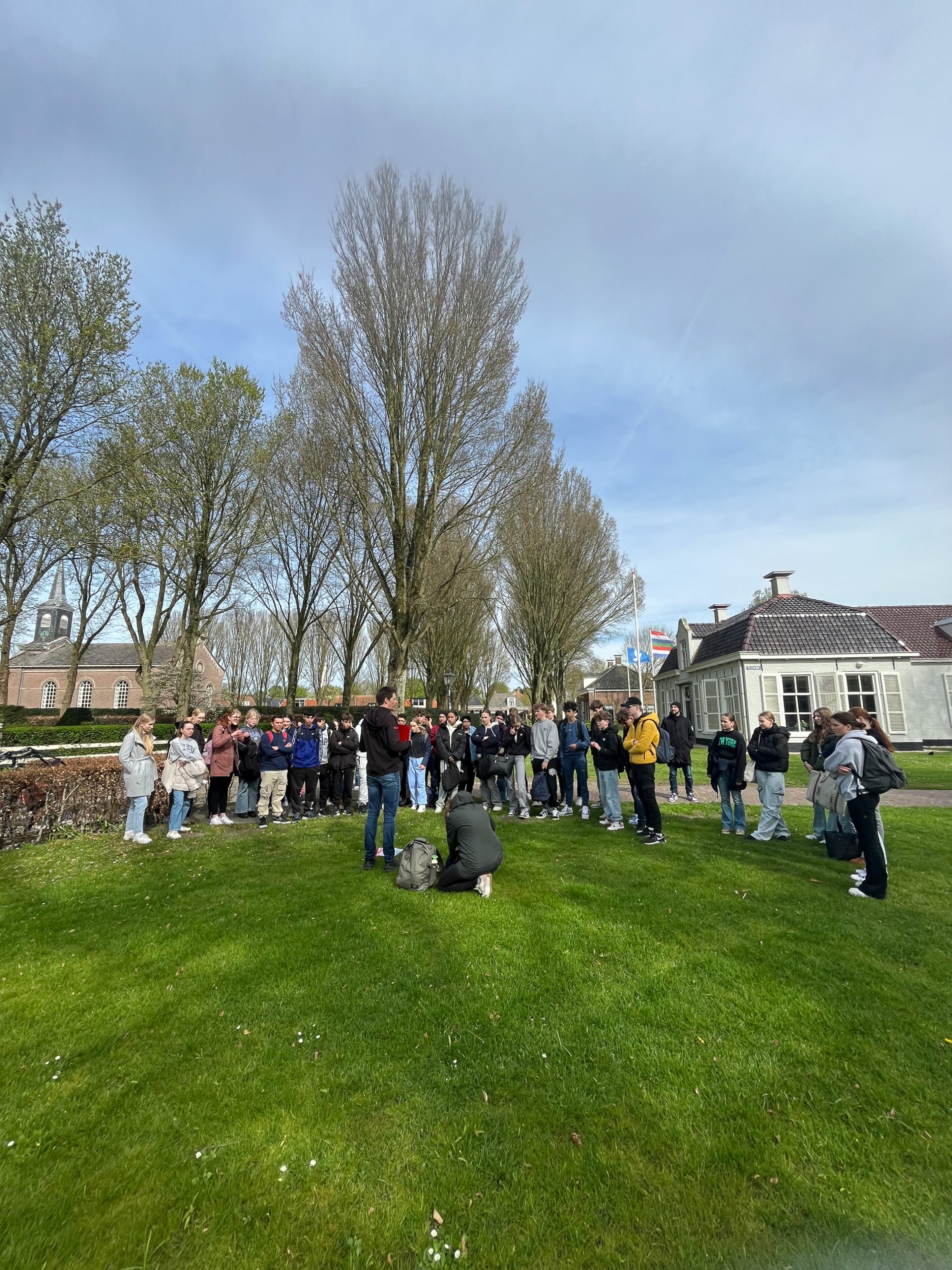 Alumnos de 3º de la ESO de intercambio en Assen, Holanda